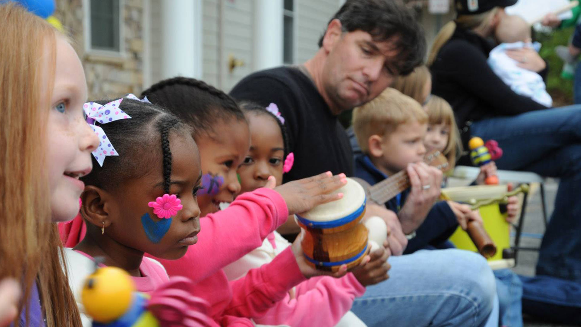 Children Playing Musical Instrument | Bright Future Pediatrics